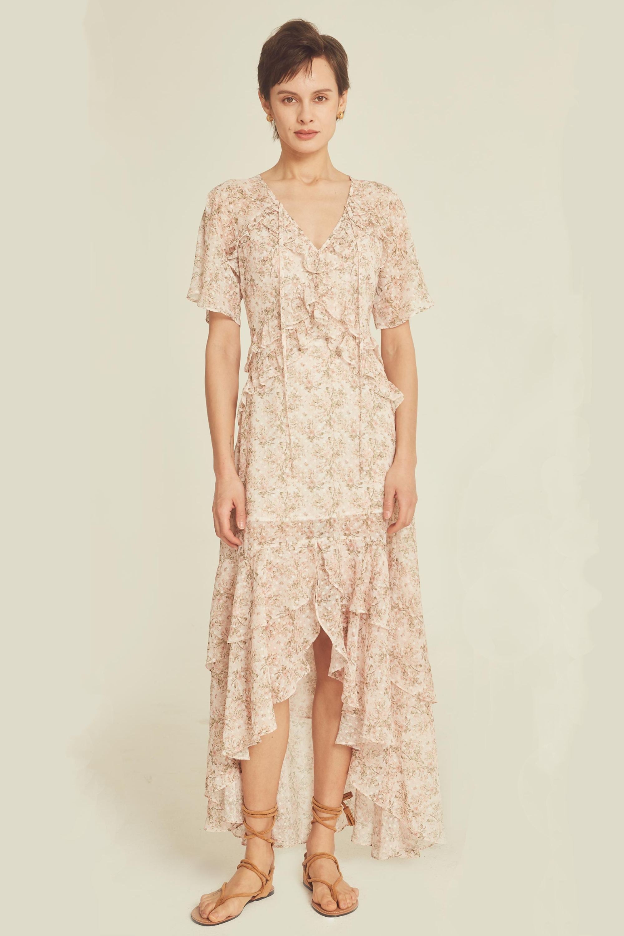 Carley Rose Garden Boho Dress